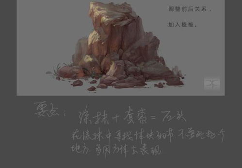 石头游戏原画,原画中的奇幻冒险之旅